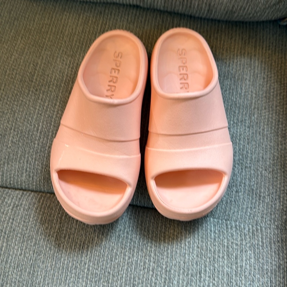 Sperry Women's Peach Slide Slippers